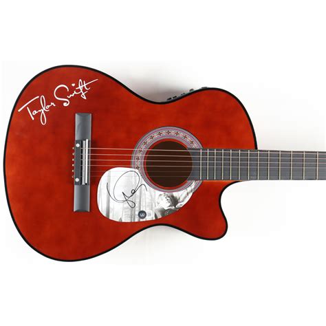 Taylor Swift Signed 38" Acoustic Guitar (Beckett) | Pristine Auction