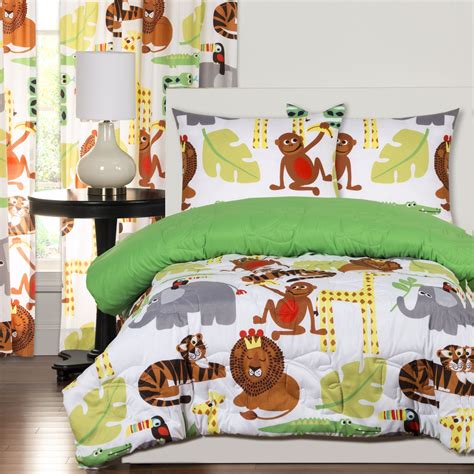 Crayola Jungle Love Comforter Set Kids Comforter Sets, Kids Comforters, Bedding Sets, Cute ...