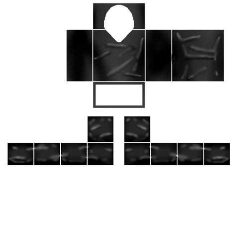 All Black Roblox Shirt Template