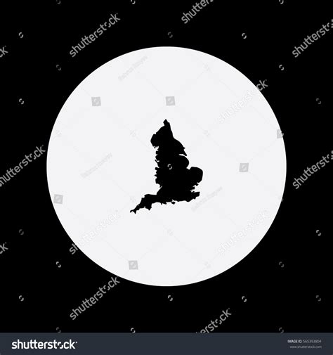 Map England Vector Illustration Stock Vector (Royalty Free) 565393804 ...