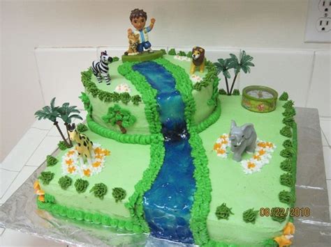 Go Diego Go Birthday Cake | Go diego go, Boy birthday cake, Childrens birthday cakes