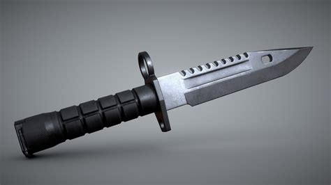 M9 Bayonet Tactical Knife AAA Game Ready Asset - Buy Royalty Free 3D model by Infinity ...