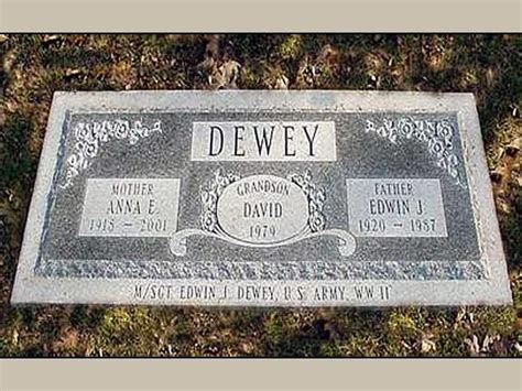 Flat Grave Marker Memorial Designed for Dewey Family | Grave marker ...