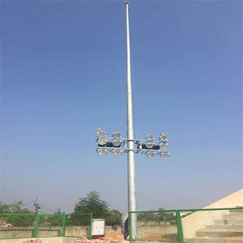 Motorized High Mast Lighting Pole Manufacturer, Service Provider ...