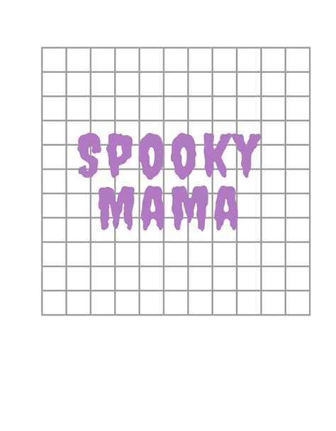 Spooky Mama SVG PNG File Design Logo File Halloween Ghost Mom Gifts Tshirt - Etsy