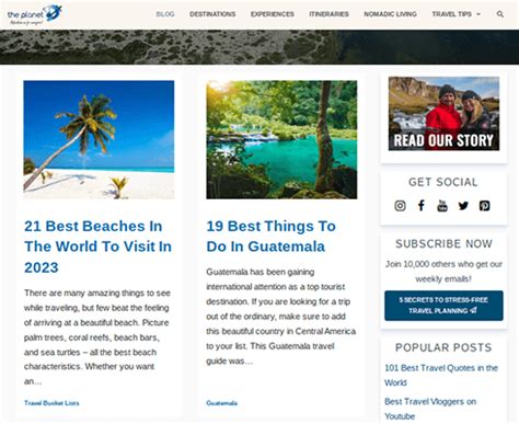 7 Inspiring Travel Blog Examples For 2024