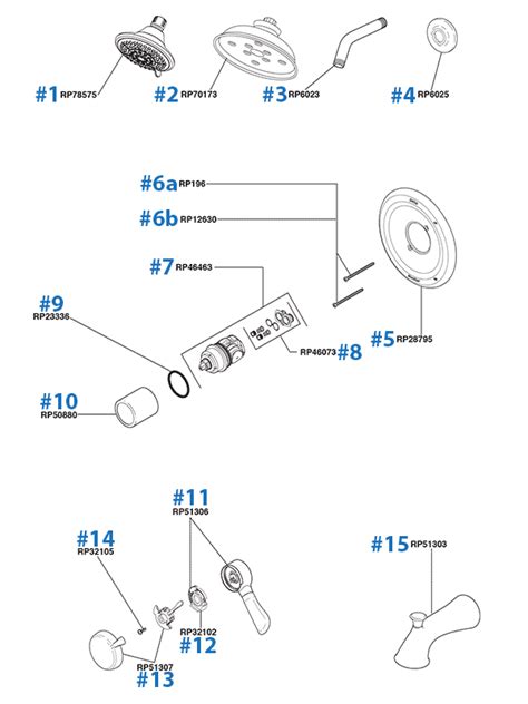 Delta Monitor Shower Faucet Parts List | Bruin Blog