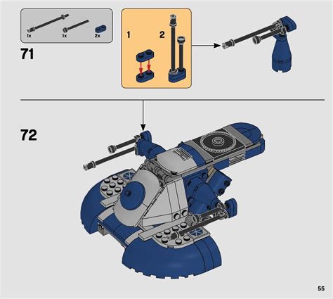 LEGO 75283 Armored Assault Tank (AAT) Instructions, Star Wars