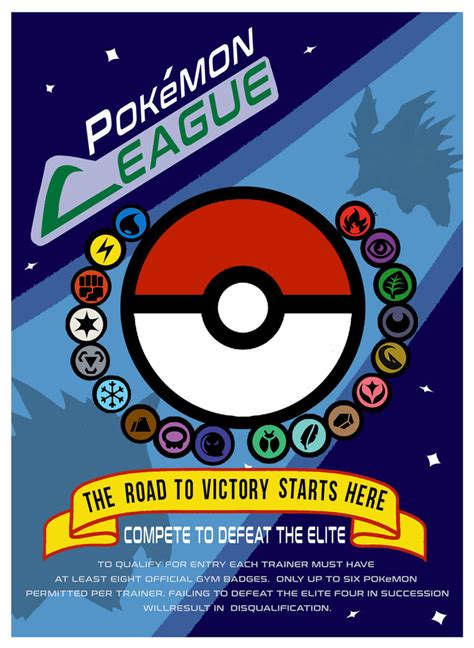 Pokemon League Poster by ImaginatorVictor on DeviantArt