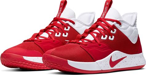 Nike Pg3 Basketball Shoes in Red/White (Red) for Men - Lyst