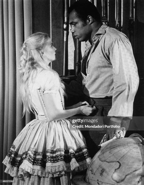 American actress Cheryl Smith and American boxer and actor Ken Norton ...