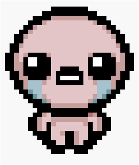 The Binding Of Isaac - Binding Of Isaac Pixel Art, HD Png Download ...