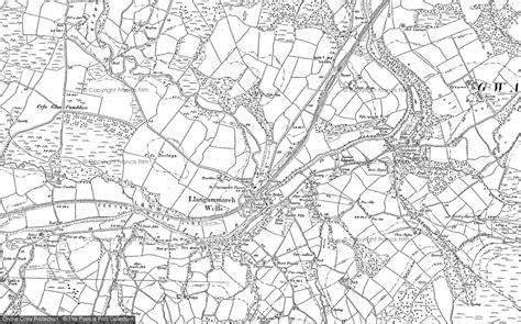 Old Maps of Llangammarch Wells, Powys - Francis Frith