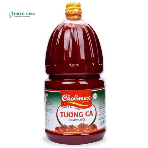 Cholimex Tomato Sauce Bottle 2.1kg Wholesale Exporter » FMCG Viet