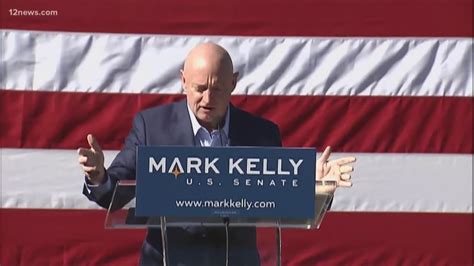 Mark Kelly kicks off U.S. Senate campaign in Tucson | 12news.com