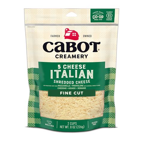 5 Cheese Italian Cheese – Cabot Creamery