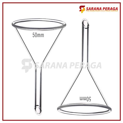 Jual SaranaPeraga - Corong Kaca 50 MM - Alat Peraga Laboratorium Kimia ...