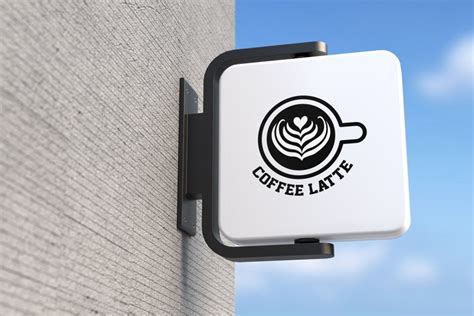 Logo Black and White - Coffee Latte