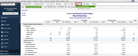 Payroll Summary Reports