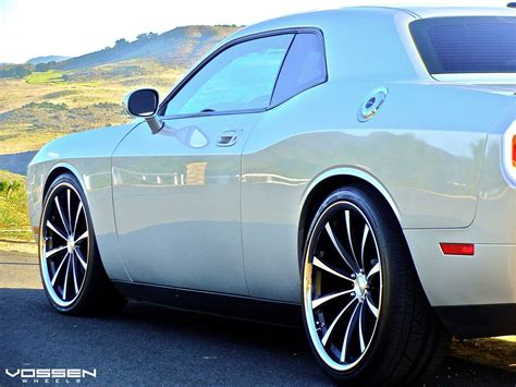 Custom Dodge Challenger Beautified by Trufiber and Vossen — CARiD.com ...