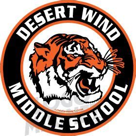 DESERT-WIND-MIDDLE-SCHOOL-TIGERS.jpg Custom Car Magnet - Logo Magnet