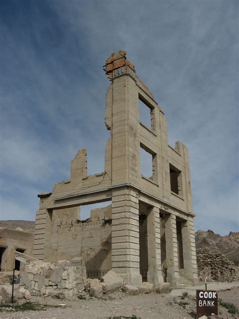 Ghost Town of Rhyolite, Nevada | Rhyolite is a ghost town in… | Flickr