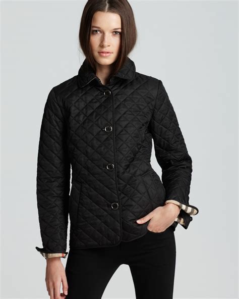 Burberry Brit Copford Quilted Jacket in Black | Lyst