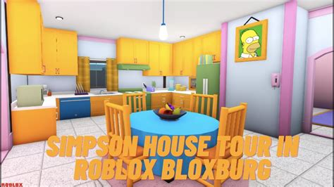 Roblox Bloxburg The Simpsons House Tour Doovi | My XXX Hot Girl