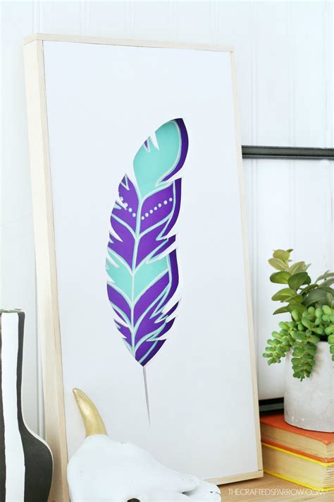 DIY Feather Art