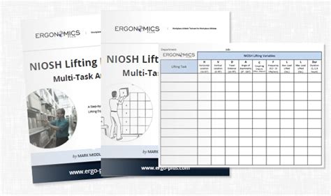 A Step-by-Step Guide to Using the NIOSH Lifting Equation for Single Tasks - Ergonomics Plus