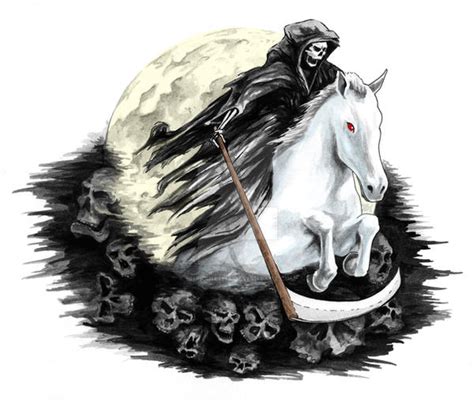 Grim Reaper on a Pale Horse by Bhiggins1218 on DeviantArt