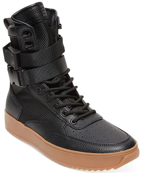 Steve Madden Men's Zeroday High-top Sneakers in Black for Men | Lyst