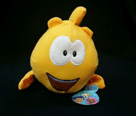 NICKELODEON BUBBLE GUPPIES Mr.Grouper PLUSH NANCO New Nwt Yellow Fish ...