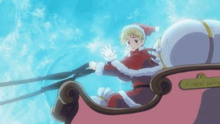 Anime Christmas GIFs | USAGIF.com