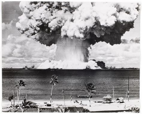 [Atomic bomb mushroom cloud, Bikini Atoll] | International Center of ...