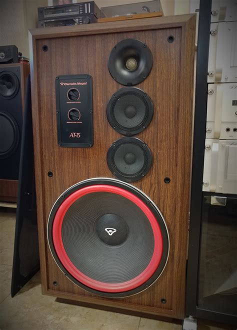 Cerwin Vega AT-15 Vintage 15" Floor Speakers - Restored Surrounds ...