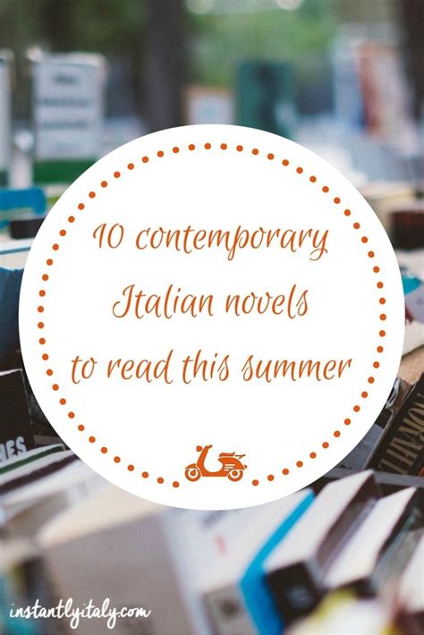 10 contemporary Italian novels you should read this summer