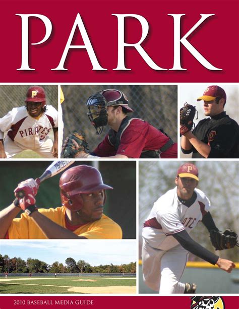 2010 Park Baseball Media Guide by Park Athletics - Issuu