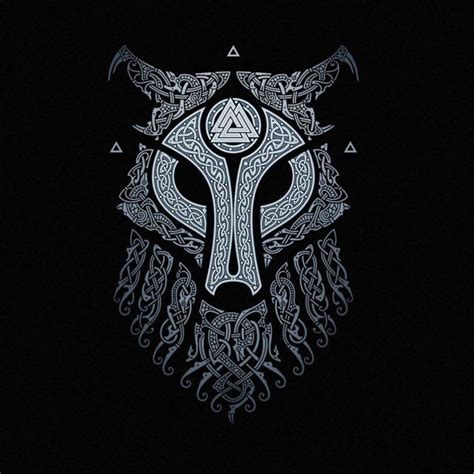 Download Norse Ulfhednar Wolf Emblem Wallpaper | Wallpapers.com