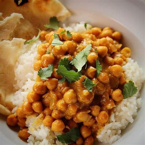 Chickpea Curry with Rice | Recipe | Indian food recipes, Food network ...