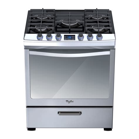 Estufa de gas Whirlpool 5 quemadores 30" | Costco México