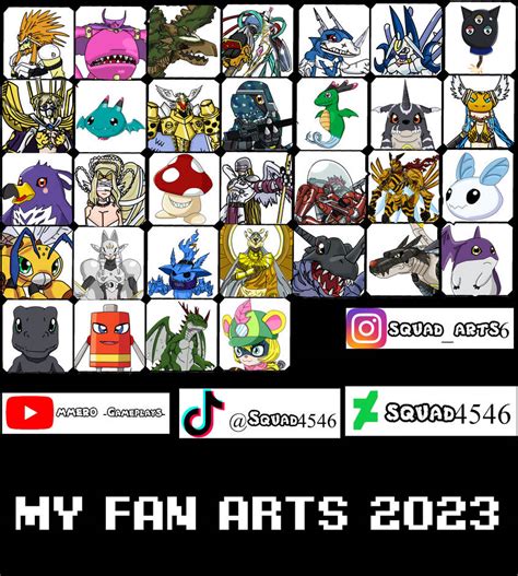 My Digimon Fan art 2023 by Squad4546 on DeviantArt