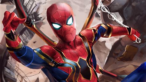 Iron Spider Suit In Avengers Infinity War, HD Movies, 4k Wallpapers, Images, Backgrounds, Photos ...