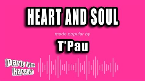 T'Pau - Heart and Soul (Karaoke Version) - YouTube