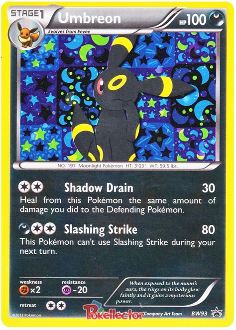 Umbreon - Black & White Promos #93 Pokemon Card