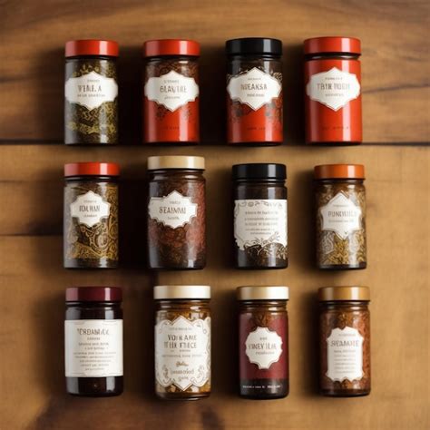 Premium AI Image | Marmalade Jam Chutney Fruit Preserves in Jars