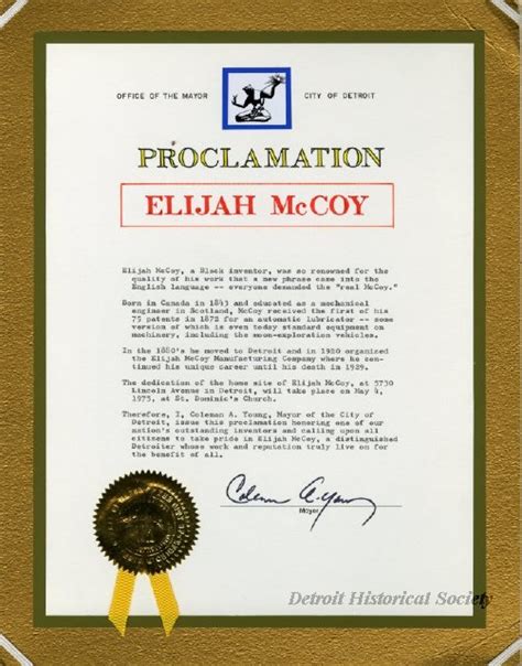 McCoy, Elijah | Detroit Historical Society