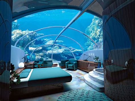 Room in Underwater Hotel in Dubaii | Underwater bedroom, Underwater ...