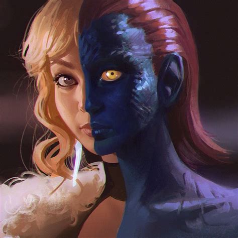 Mística (Mystique, na versão original), é uma personagem do Universo Marvel, publicado pela ...