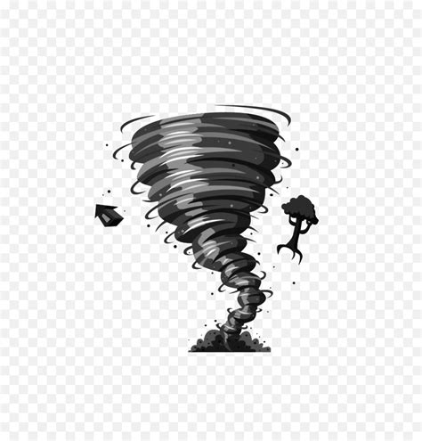 Wizard Of Oz Tornado Cartoon Png Image - Tornado Cartoon Png,Tornado Png - free transparent png ...